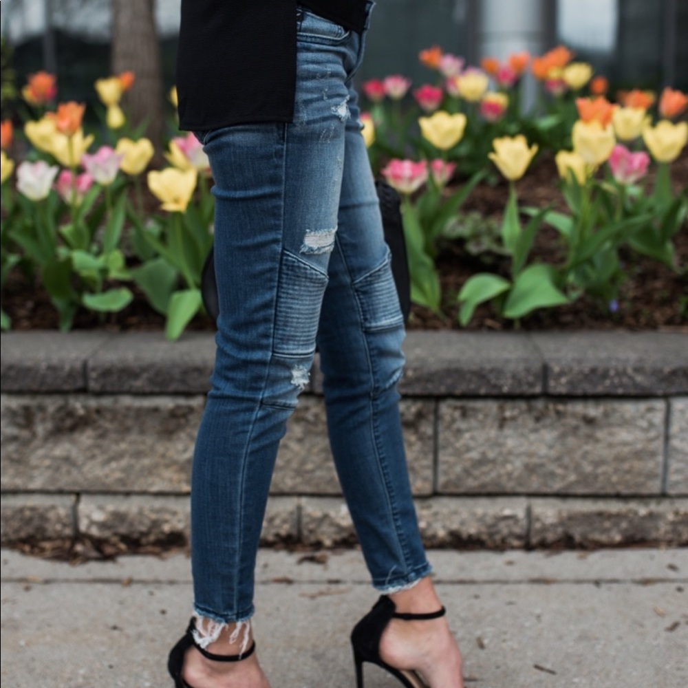 BEST PIPED FRAYED - JEANs - skinny ankle - Picture 3 of 6